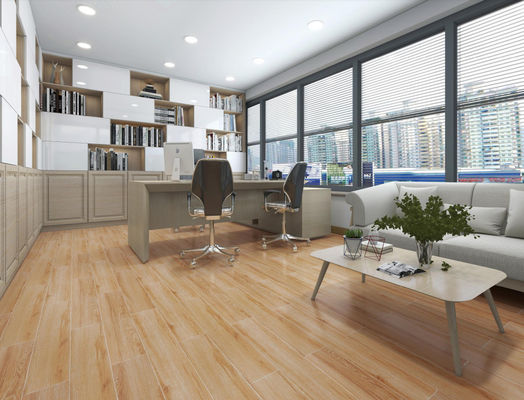 خرید کاشی‌های پرسلان چوبی مات 150x900 میلی‌متری به رنگ قهوه‌ای خاکی تان ساخت آنلاین