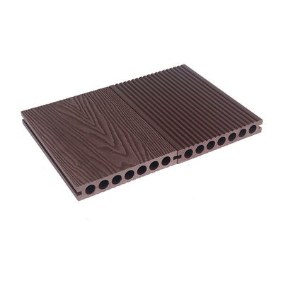 خرید 145x22mm WPC Decking Board فضای باز فضای داخلی کف پارچه ای چوبی ساخت آنلاین