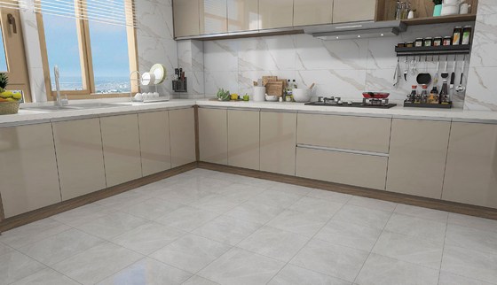 خرید کاشی خاکستری متراخته برای بازسازی و 400x400mm داخل کاشی کف خاکستری برای تزئینات ساخت آنلاین