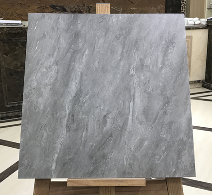 خرید ضد باکتری مات شیشه ای 400x400 میلی متر سنگ مرمر به نظر می رسد کاشی کف خاکستری روستایی برای اتاق نشیمن و کاشی های تزئینی خاکستری برای اتاق خواب ساخت آنلاین