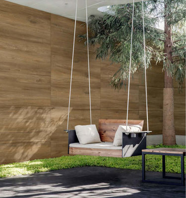 خرید کاشی چوبی قهوه ای روشن دانه مات باستانی بیرونی 600x1200mm ساخت آنلاین