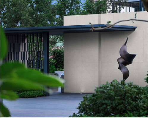 خرید کاشی های بیرونی رنگ خاکستری روشن 600x1200mm ساخت آنلاین
