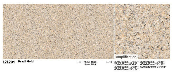 خرید کاشی سنگی فضای باز رسی 300x300mm 600x1200mm سنگفرش ضد لغزش ساخت آنلاین