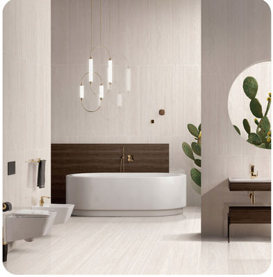 خرید 600x1200mm کاشی خاکستری شیشه ای طبقه AAA خاکستری ساخت آنلاین