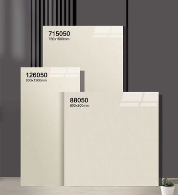 خرید کاشی پرسلان پولیش‌خورده AAA، ابعاد 750x1500 میلی‌متر، ضد لغزش، رنگ بژ ساخت آنلاین