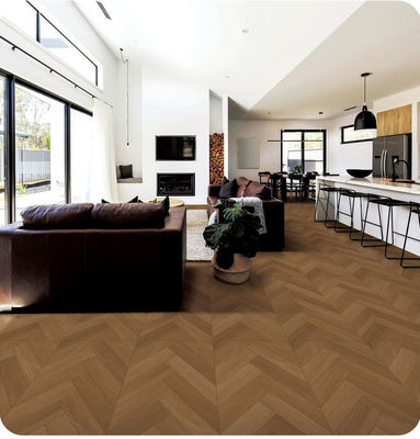 خرید کاشی های پورسلین چوبی قهوه ای 600x1200mm درجه AAA ساخت آنلاین