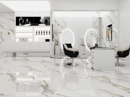 خرید کاشی پرسلان لعابدار پولیش شده سفید 1200x1200mm دیوار داخلی ساخت آنلاین