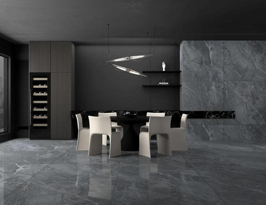 خرید کاشی های مدرن ضد رطوبت کف بیرونی 1200x1200mm فرش برقی شیشه ای برای اتاق غذاخوری و بازسازی ساخت آنلاین