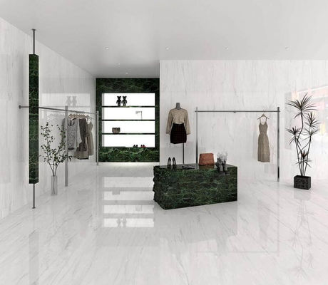 خرید کاشی پورسلینی شیک 1200x1800mm کارارا ضد باکتری ساخت آنلاین