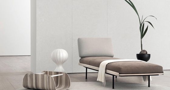 خرید کاشی های شیشه ای خاکستری روشن 400x1200 میلی متر برای دیوارهای داخلی ساخت آنلاین