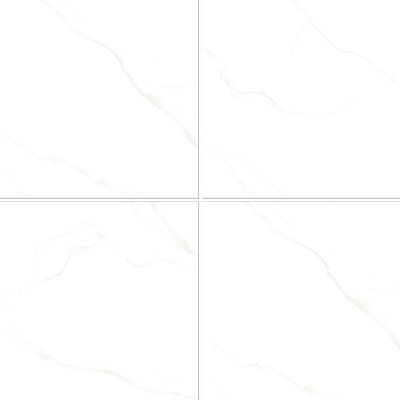 خرید Carrara and Firebrick 1000x1000mm Porcelain Glazed Polished Tiles For Dining Room and Balcony ساخت آنلاین