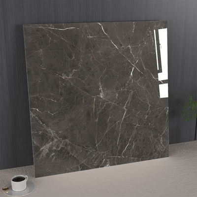 خرید Stylish and Durable 1mx1m Marble Porcelain Glazed Polished Tiles For Balcony Dark Gray MOQ 100CTNS ساخت آنلاین