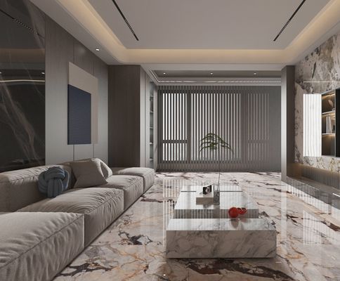 خرید 1000x1000mm قهوه ای مقاوم در برابر اسید ظریف کف داخلی پولیش شیشه ای فرش پورسلینی برای بالکن ساخت آنلاین