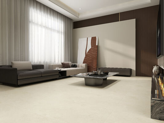 خرید مقاومت در برابر پوشیدن و ضد آب بیج 600x1200mm Matt With Mold Porcelain Tile For Living Room ساخت آنلاین