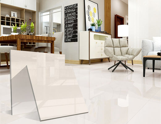 خرید کاشی های سفالی صیقلی 24X24 '9.5 میلی متر صاف نمک محلول محلول در عاج 800x800 میلی متر ساخت آنلاین