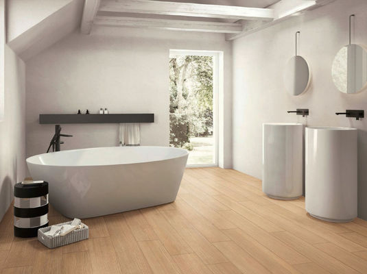 خرید کاشی پورسلن دانه چوبی بیج 150x900mm 0.05% جذب ساخت آنلاین