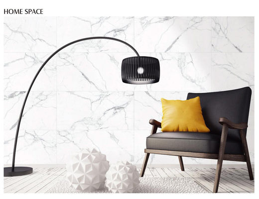 خرید کاشی های چینی تمام بدنه AAA 60x120cm کاراملا سنگ مرمر سفید 1 سانتی متر ساخت آنلاین