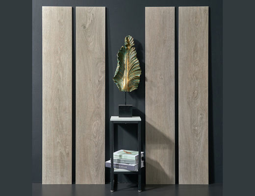 خرید کاشی پورسلین چوبی خاکستری 250x1500mm لبه اصلاح شده مات ساخت آنلاین