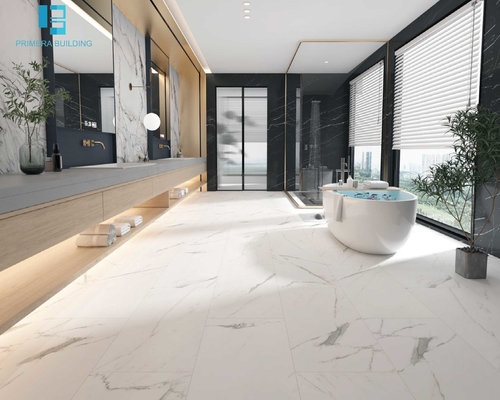 خرید روی Spc Carrara وینیل کفپوش سنگ مرمر ضد لغزش در هم تنیده کلیک کنید ساخت آنلاین