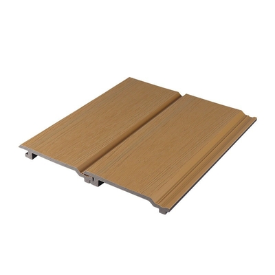 ضد رطوبت 145x20.5mm پانل پوشش WPC کف بیرونی برای پارک و سطح صاف دیوار برای ویلا