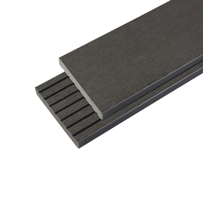 دیوار پانل حصار بیرونی کامپوزیت چوب پلاستیک برای مهندسی ساختمان WPC تخته داخلی 71x21mm تخته خاکستری