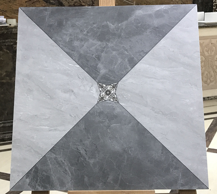 کاشی سرامیکی روستایی خاکستری 400x400 میلی‌متری برای کف و دیوار داخلی