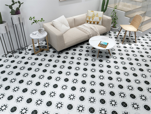 کاشی های خاکستری 20x20 سانتی متری برای هتل و 200x200 میلی متری برای دیوار و کف کاشی های سرامیکی روستایی برای حمام
