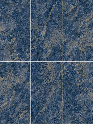 کاشی پرسلان لعابدار پولیش شده فضای باز، آبی تیره 600x1200 میلی‌متر