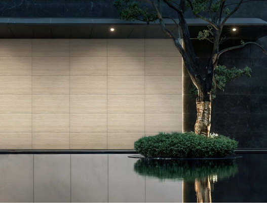 کاشی های پرسلان عتیقه مات زرد روشن 600x1200mm