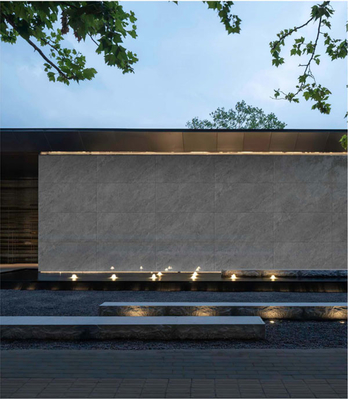 کاستر خاکستری مات کاشی سنگی فضای باز 600x1200mm