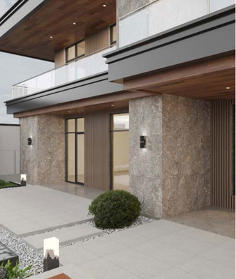 کاشی سنگ مرمر زرد روشن 600x1200mm برای دیوارهای بیرونی