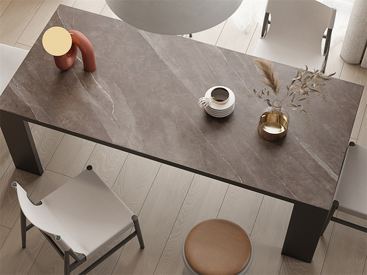 ضد لغزش داخل کف 1420x2700mm سنگ شن و ماسه خاکستری مت سنگ سنگ سنگ سنگ سنگ برای حمام