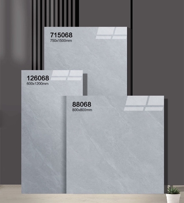 مقاومت در برابر فرش لباس 600x1200mm محکم و خاکستری برای دفتر و حمام