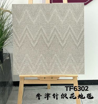 کاشی های مدرن ضد باکتری کف داخلی شیشه ای کاشی های سرامیکی و خاکستری 600x600mm کاشی های ضد لغزش مت برای رستوران