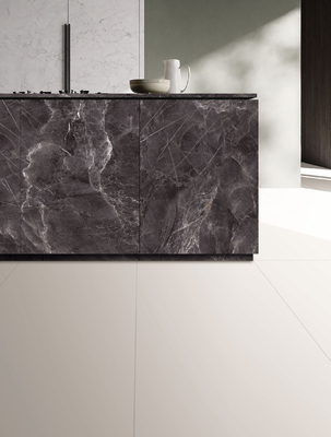 کاشی پرسلان لعابدار نرم سفید 600x1200mm درجه AAA خاک
