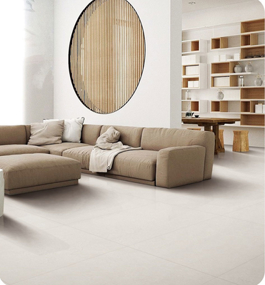 ضد لغزش بیژ 800x800mm تزئینات کف داخلی ژله فرش نرم شیشه ای آشپزخانه