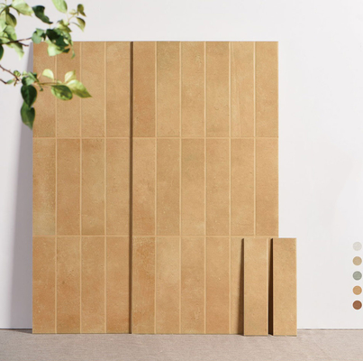 کاشی دیواری سرامیکی ضد لغز 400x800mm قهوه ای روشن درجه AAA