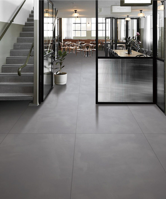 کاشی های فرش چینی ضد لغزش 600x1200mm خاکستری درجه AAA