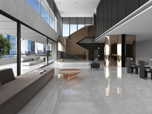 بدون محو شدن 1200x1200x9mm ضد اسید کاشی شیشه ای پولیش شده و کف بیرونی کاشی پورسلین پولیش شده برای آپارتمان