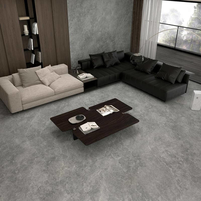 مربع در داخل دیوار 1200x1200mm SGS صورت کودک کاشی چینی و سنگ مرمر نگاه کاشی خاکستری و بالکن و دکوراسیون