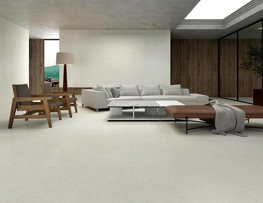 خاکستری زیبا صورت نوزاد شیشه ای ژله ای ISO9001 و 1200x1200mm داخل کاشی کف برای بازسازی و حمام