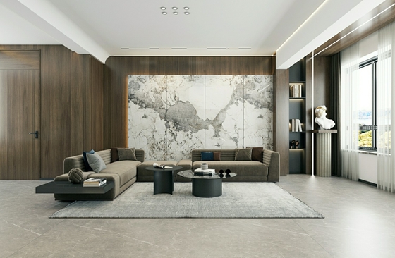 کاشی پورسلین شیشه ای سفید 900x1800mm برای کف و دیوار
