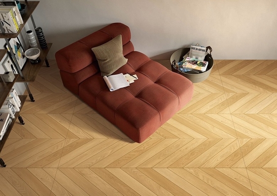 کاشی های خشکی خشکی ضد لغزشی قهوه ای 600x1200 میلی متر برای اتاق نشیمن