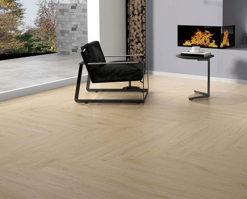 ضد رطوبت 200x1200mm نوارهای پورسلین چوبی قهوه ای زرد نوارهای کف سازگار با محیط زیست برای تزئینات