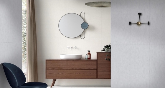 رنگ خاکستری روشن ضد باکتری 400x1200mm Matt Porcelain Glassed Tiles برای پروژه و ساختمان