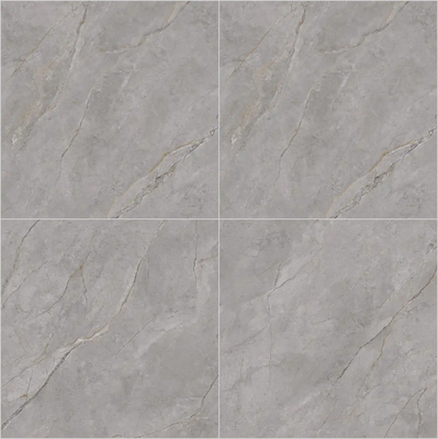 خاکستری کف داخلی سنگ مرمر 1200x1200mm پولیش سنتر سنگ سلاخ برای دفتر