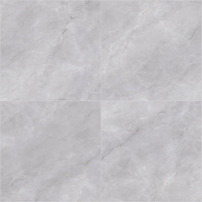 اسلب های سنگ مصنوعی صیقلی مرمر خاکستری 1200x1200mm مقاوم در برابر اسید برای اتاق خواب