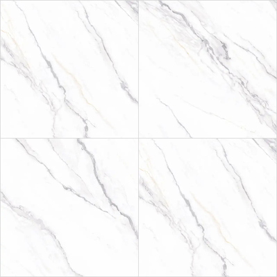 چوب چوبی سفید پولیش شده سنگ سنگ 1200x1200mm برای حمام و بازسازی