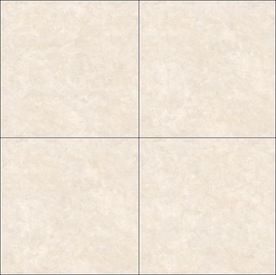 سنگ مرمر زرد روشن 800x800mm ضد لغز شیک پوسته فرش شیشه ای برای دفتر