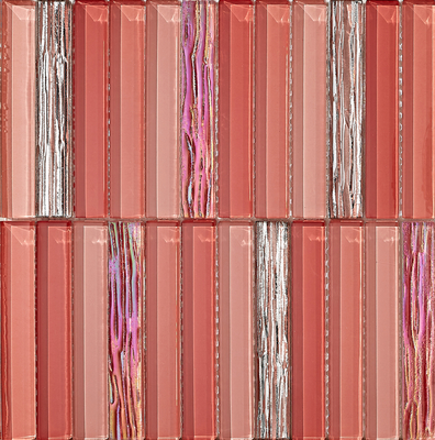 موزاییک شیشه ای 300x300 میلی متری برای اتاق نشیمن و اتاق خواب